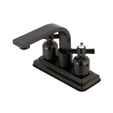 Kingston Brass KB8465ZX Millennium 4" Centerset Bathroom Faucet, Oil Rubbed Bronze KB8465ZX